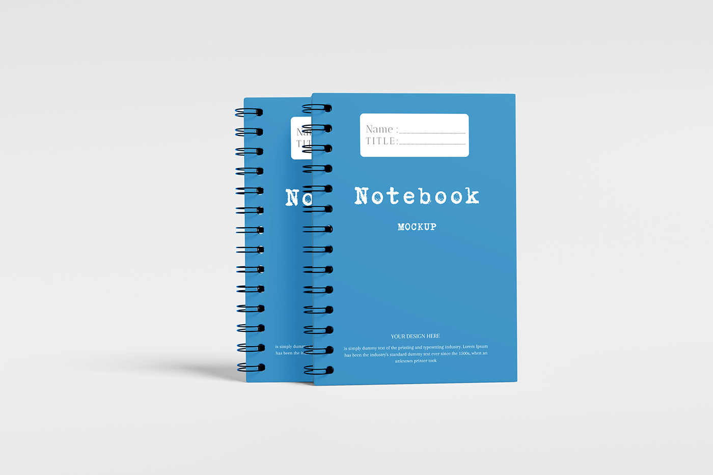 notebook book design designer graphic Mockup designs d3
