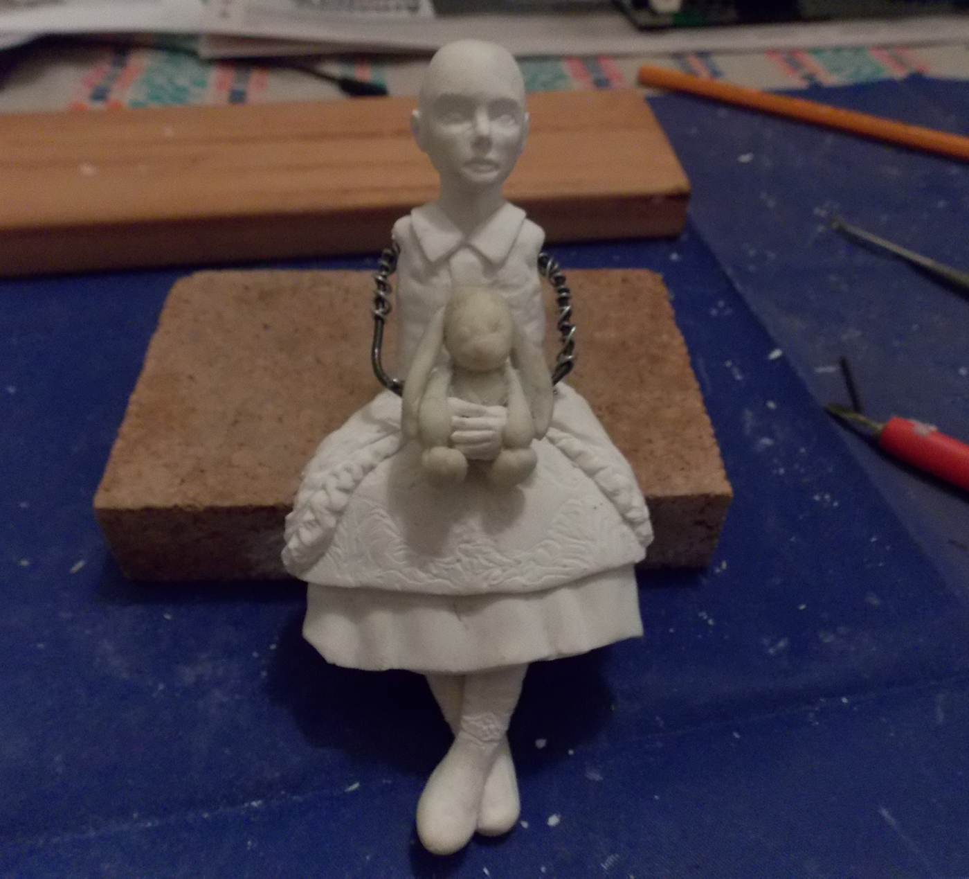the hunt sculpting Comic Book