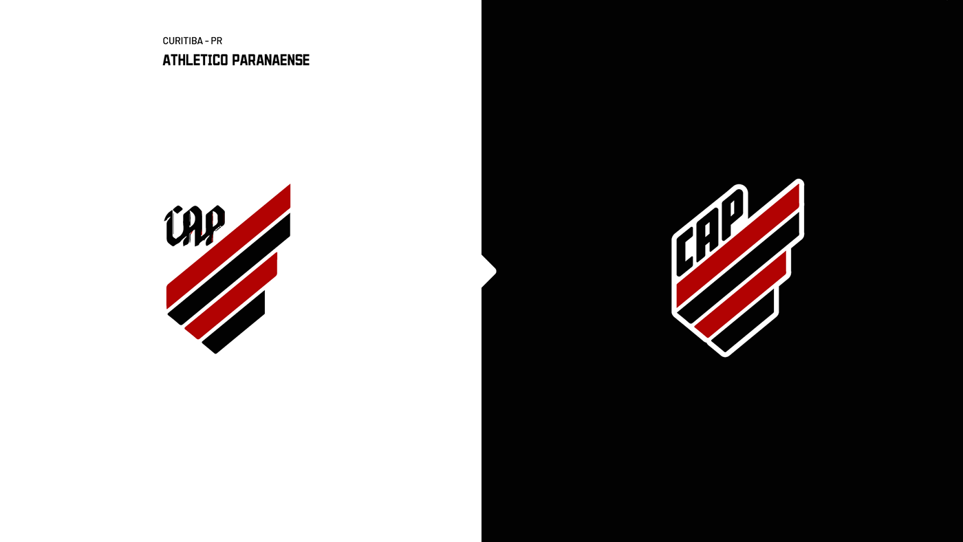 Redesign of Clube Athletico Paranaense crest