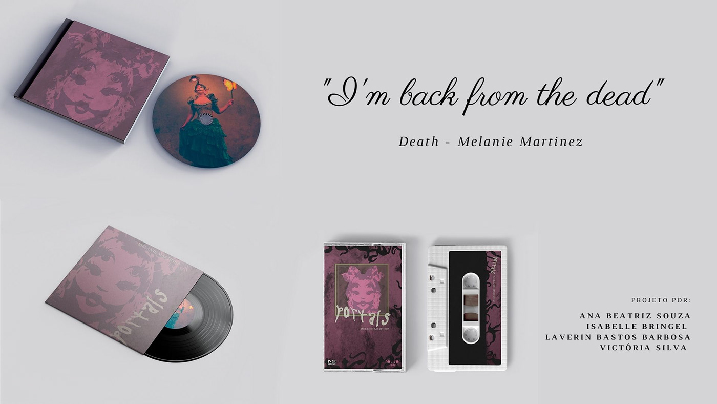 #mockup #cassette Melanie Martinez portals design gráfico visual identity Graphic Designer brand identity Packaging