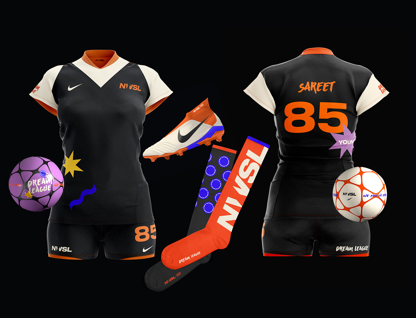 branding  graphic design  jersey motion Render soccer sport stadium typography   Web
