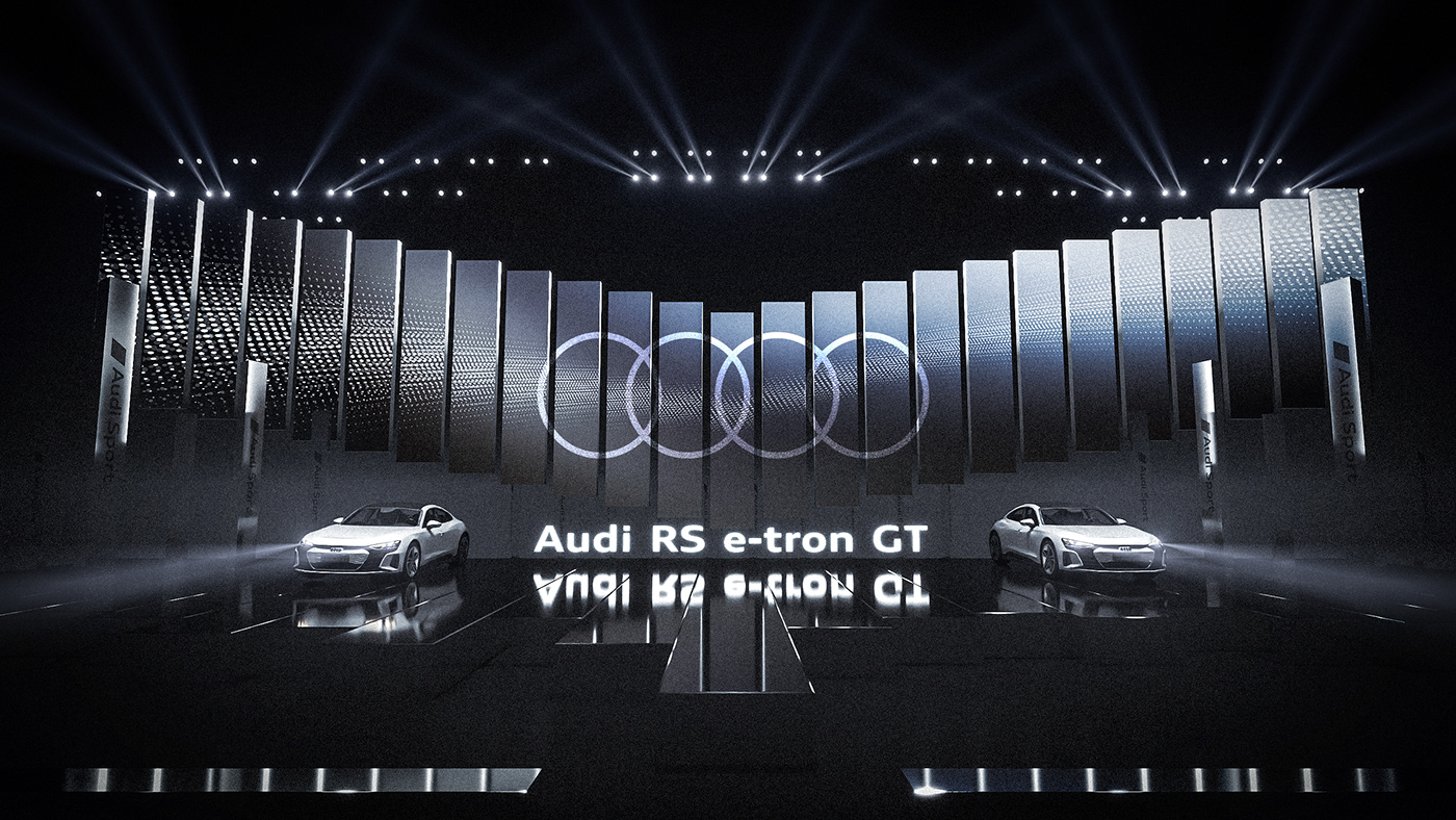 Audi Event launch Stage