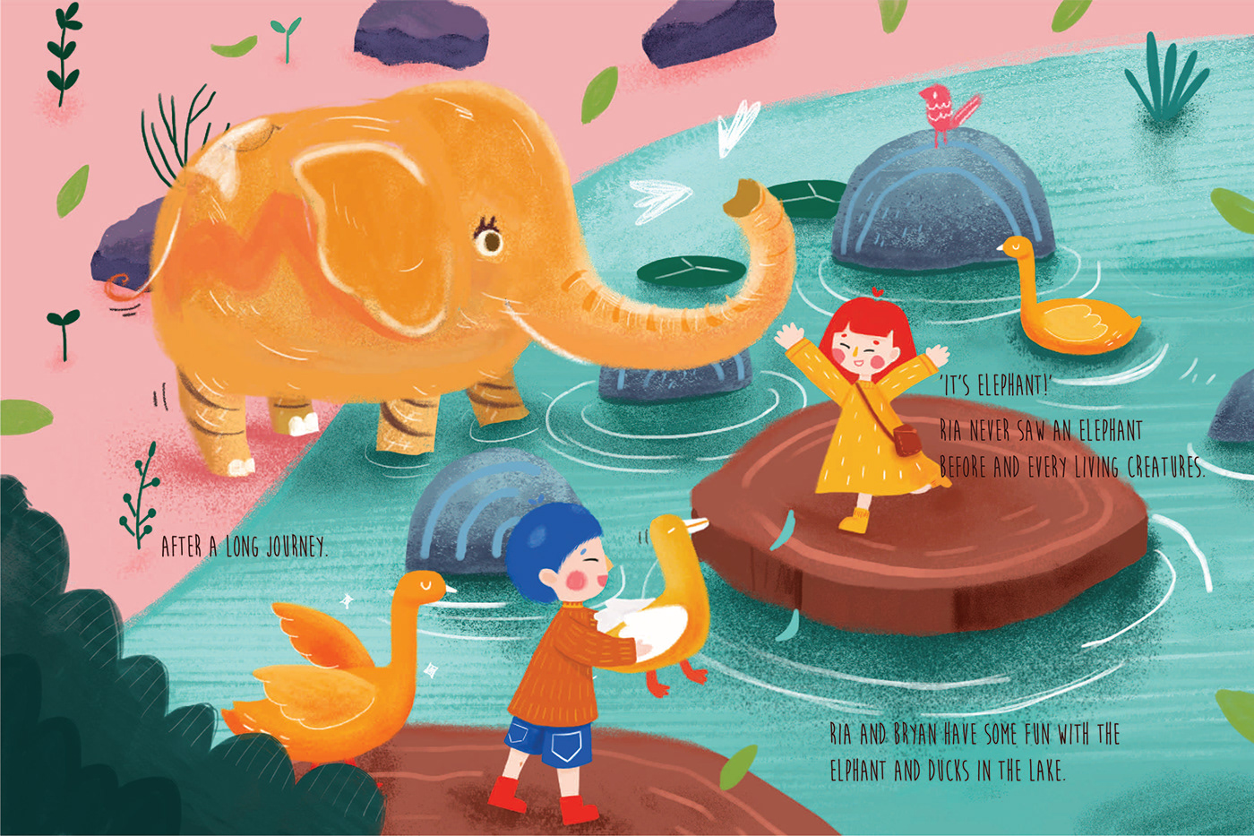 illustration book ChildrenIllustration DigitalIllustration storybook 儿童插画 插画 绘本