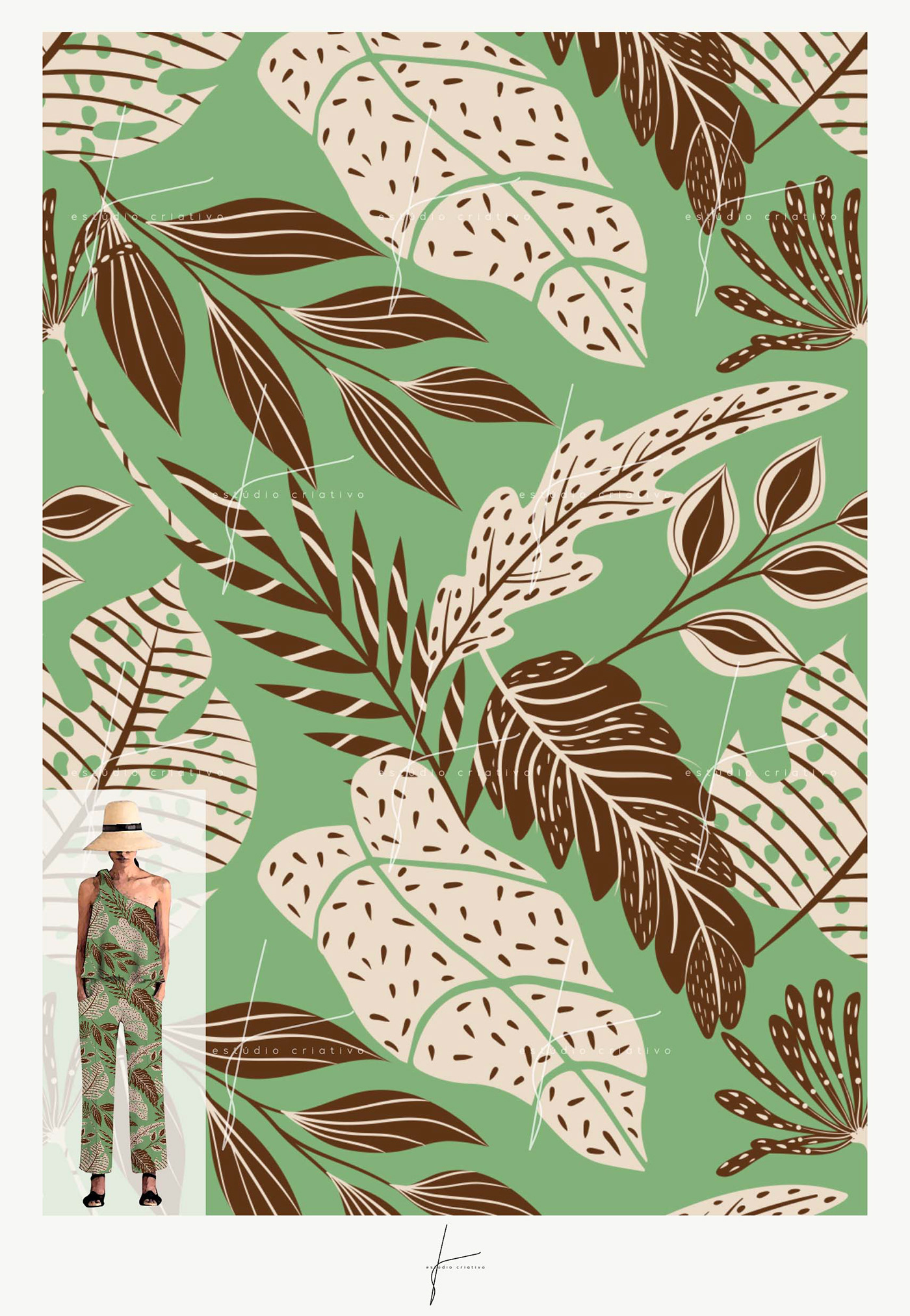 design digital Fashion  floral ILLUSTRATION  Nature pattern print surface textile