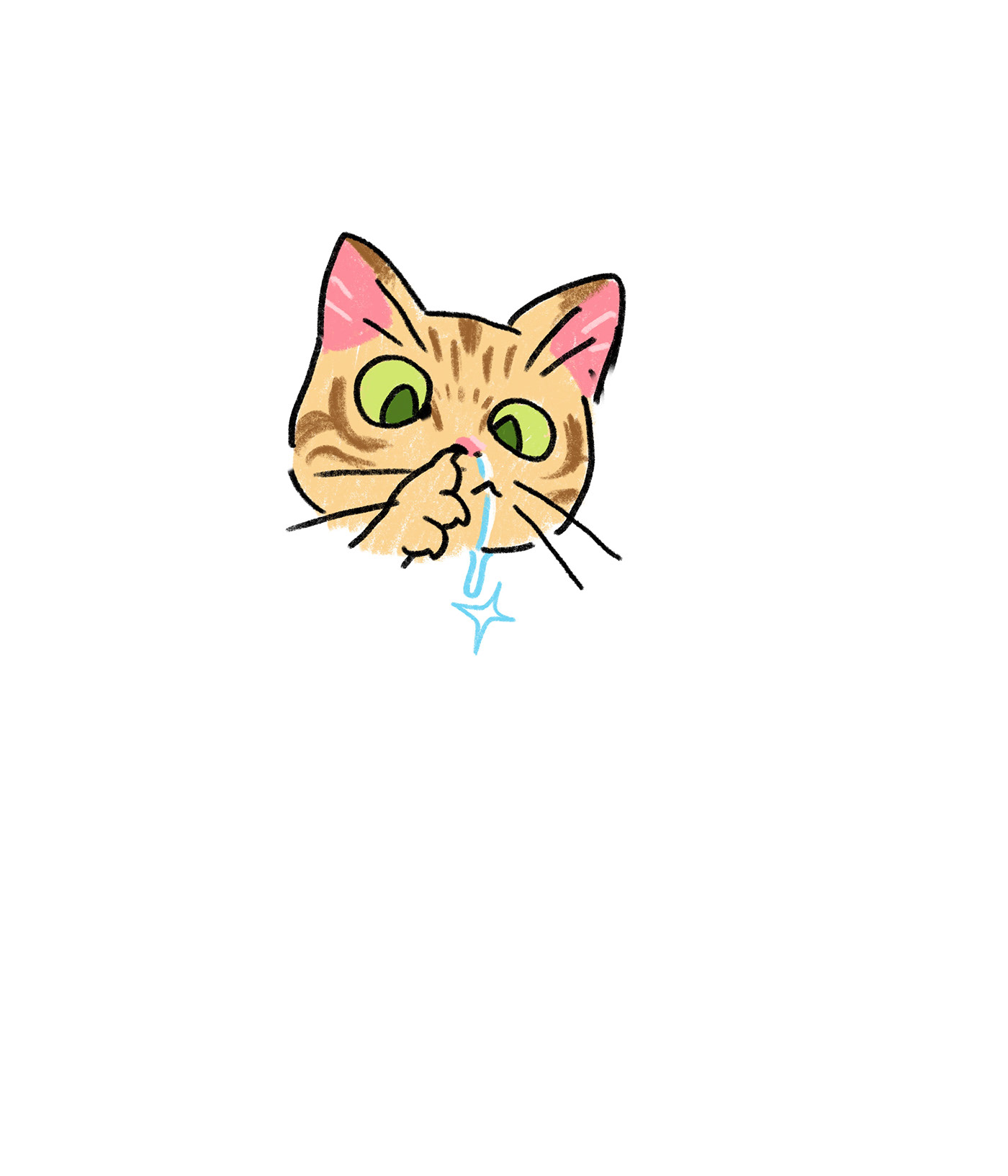 cartoon Cat doodle