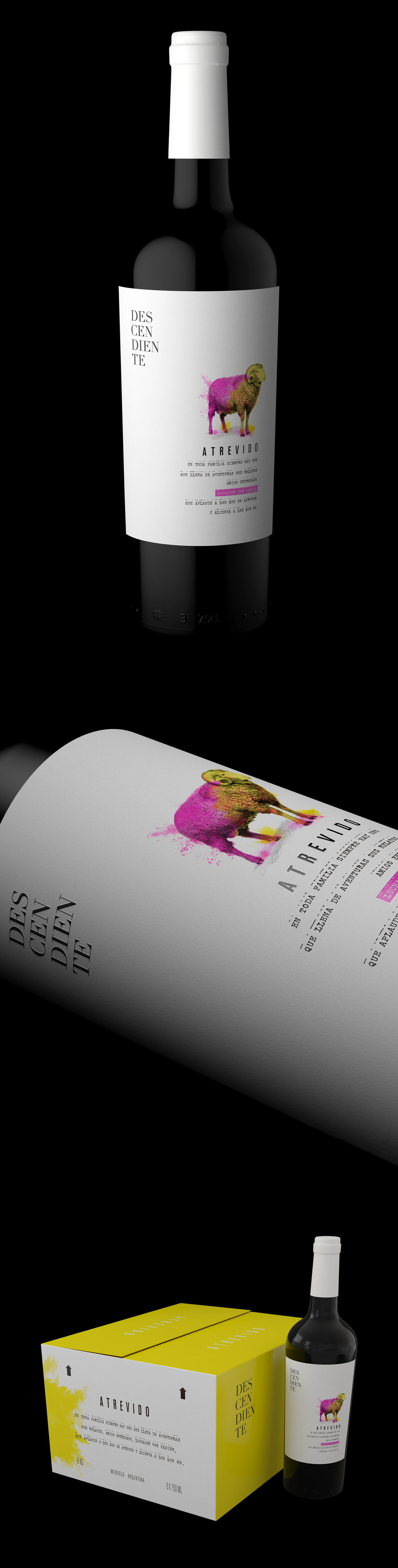 Packaging Minimalism labels minimalismo etiquetas vino wine sheep oveja tipografia
