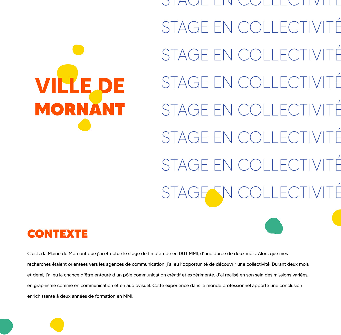 posterfolio réseaux sociaux graphisme communication identity collectivité evenementiel Mairie
