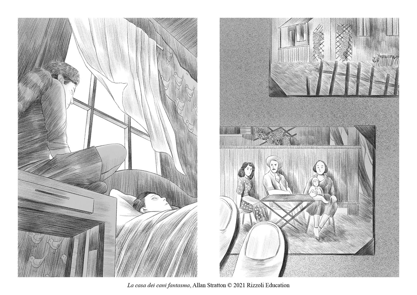 allan stratton ILLUSTRATION  mystery picturebook procreate illustration rizzoli education