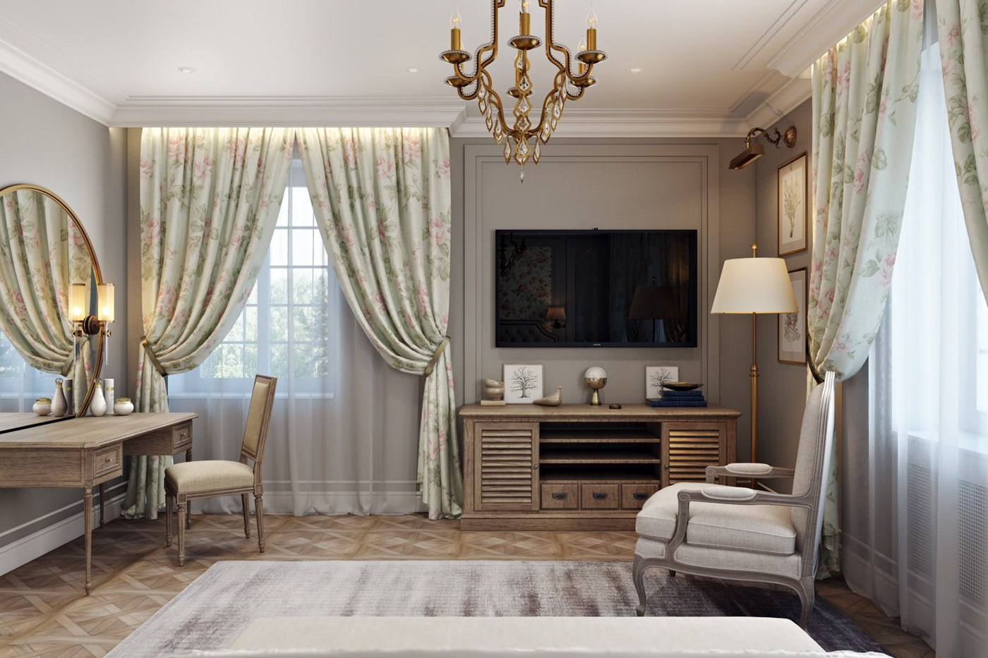 3dsmax 3D 3dvisualization Render 3drendering bedroom Interior design CGI cgstudio