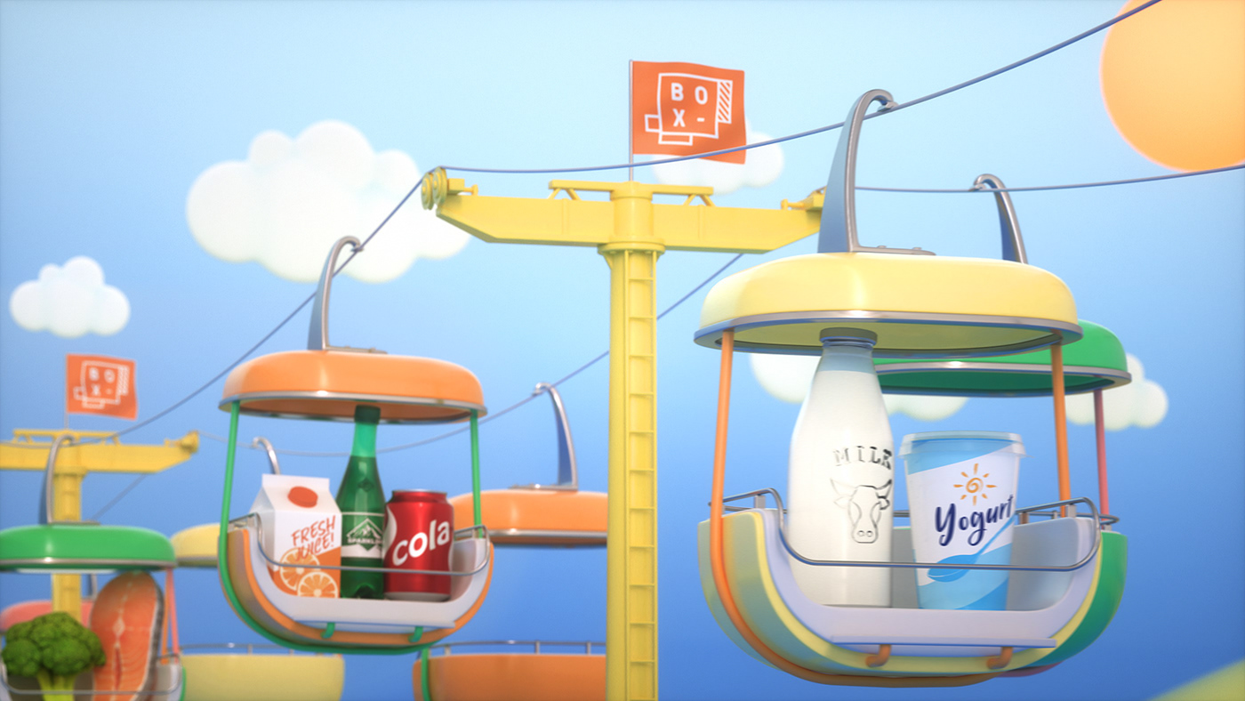 3D Advertising  animation  campaign CGI Digital Art  Food  JVG motion Render