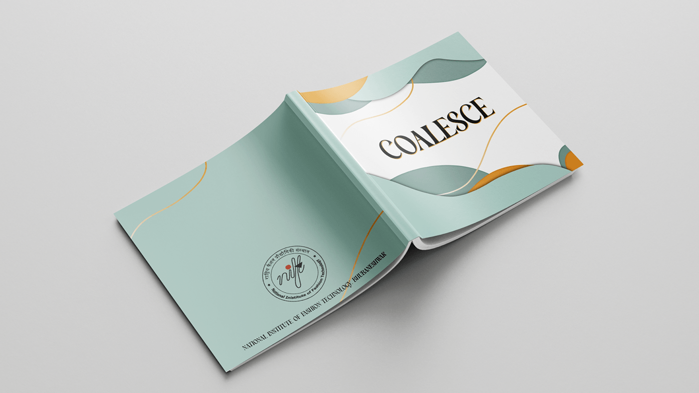 design graphic design  NIFT print design  brochure magazine college collegemagazine
