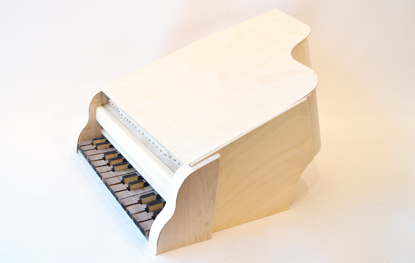 Music Instrument instrument Piano Woodcraft risd design product design 