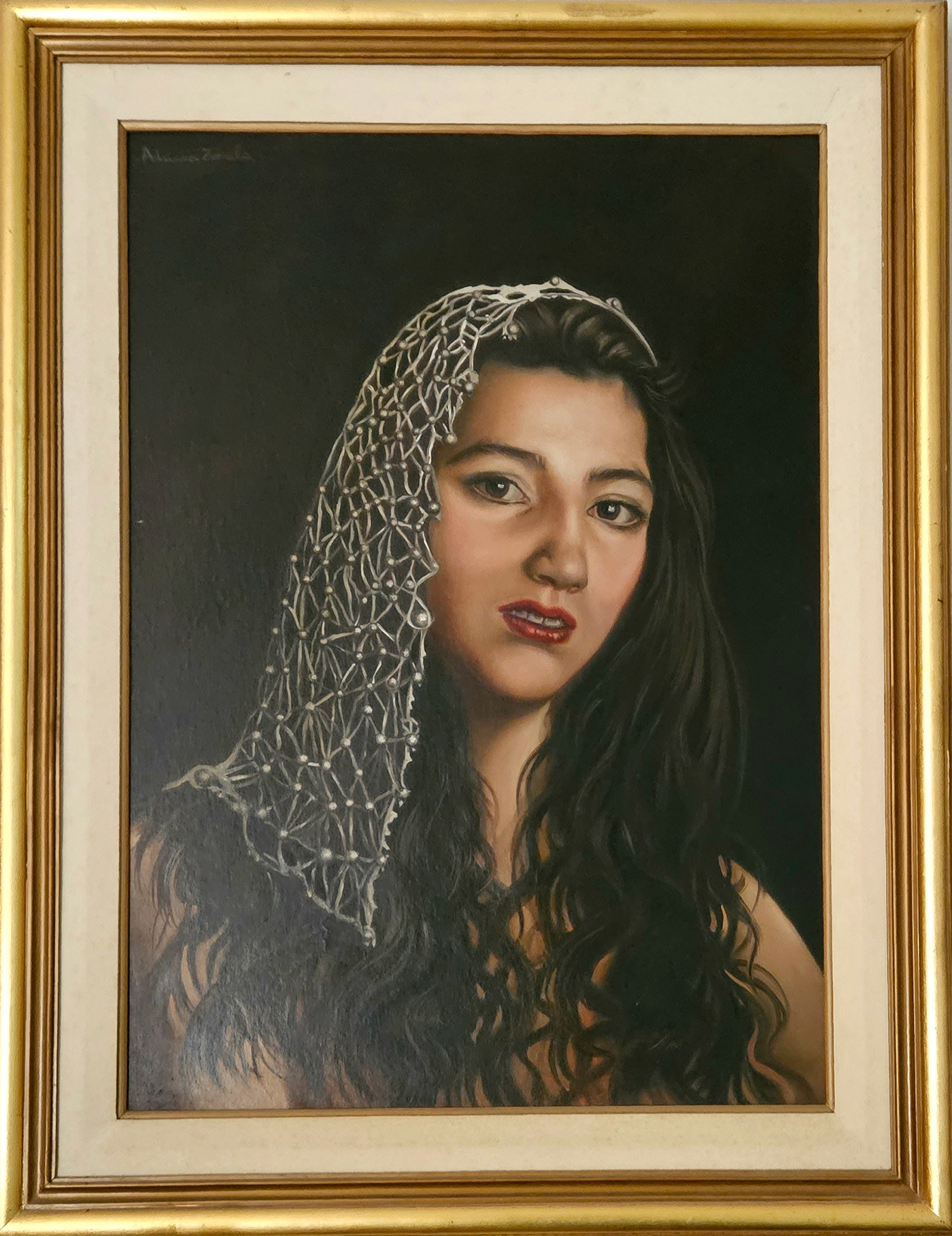 human face portrait woman painting   oil арт