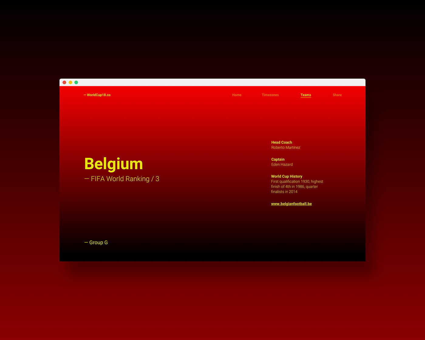 football world cup digital responsibe typography   Layout Web UI Interface ux