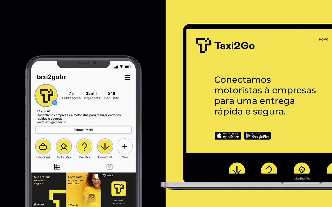 brand identity cab car delivery delivery app identidade Logo Design taxi Taxi2GO visual identity