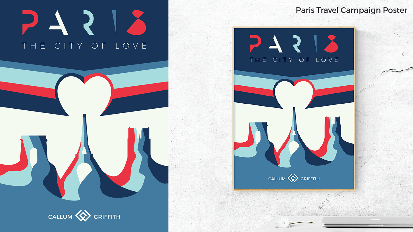 poster ad advertisement Paris Travel campaign soda MLK patagonia