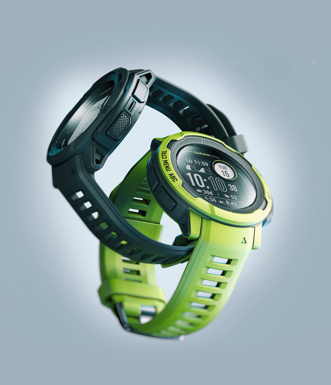 design Garmin smart watch smartwatch solar soleo sports watch Wearable