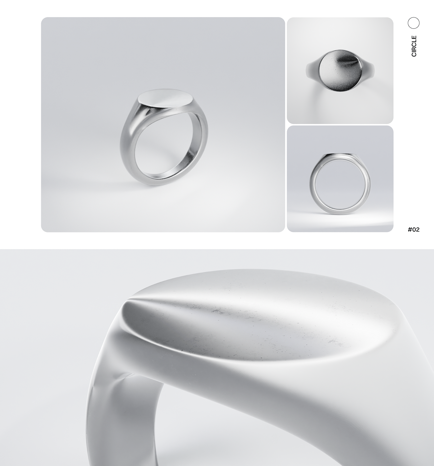 design Jewelry Design  jewelry jewllery Fashion  silver minimalist Minimalism ring Signet