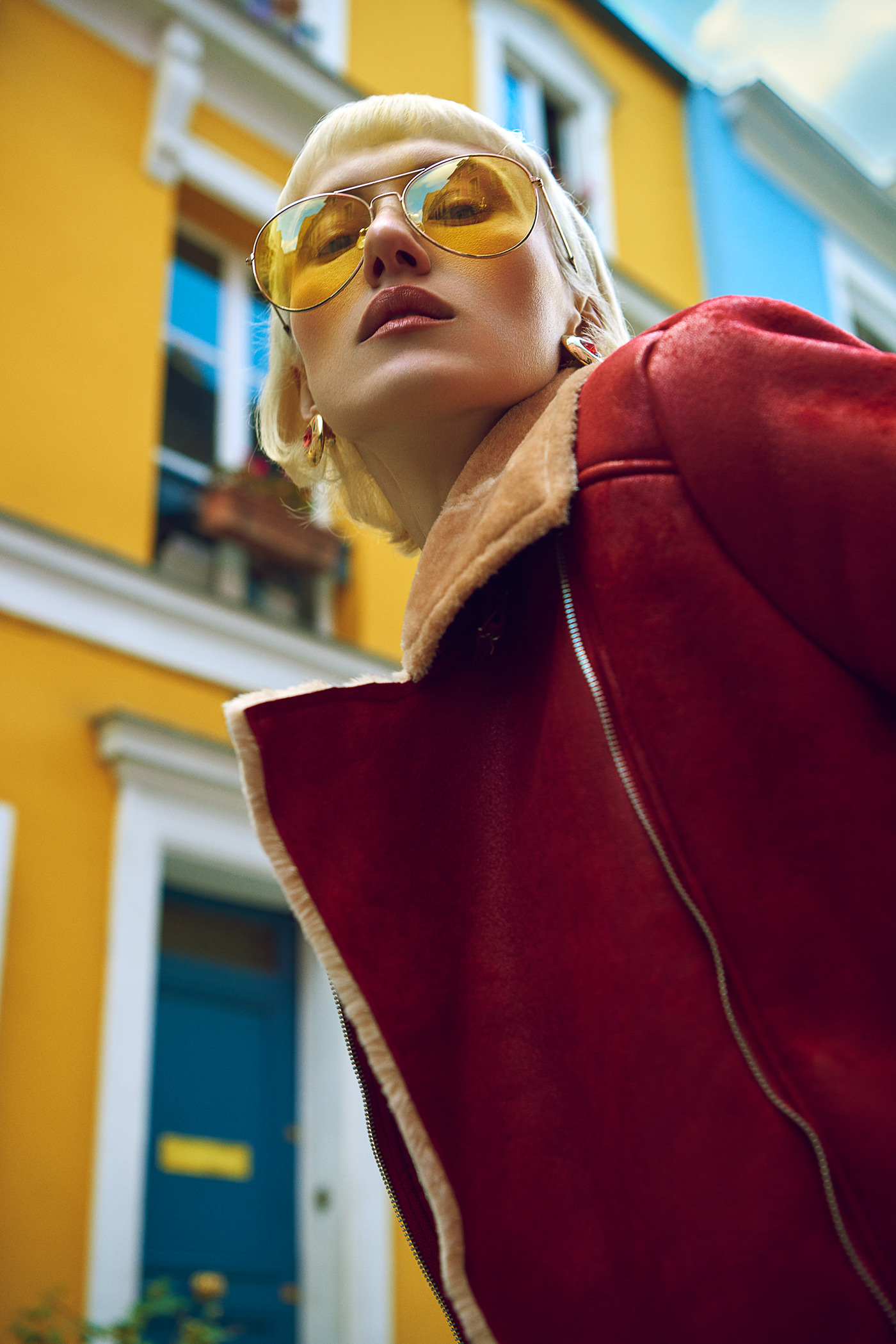 Fashion  Paris Street clothes Sunglasses Mode model