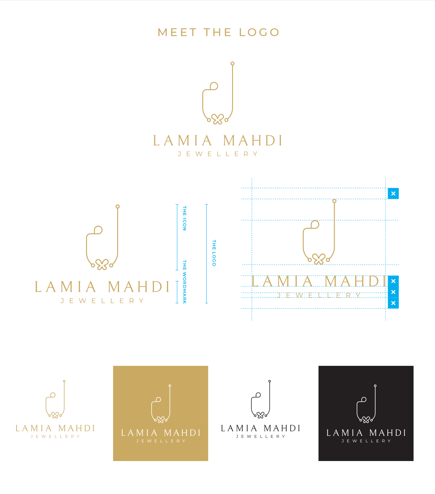 arabic brand branding  design designer identity jewelry logo Logo Design rebranding