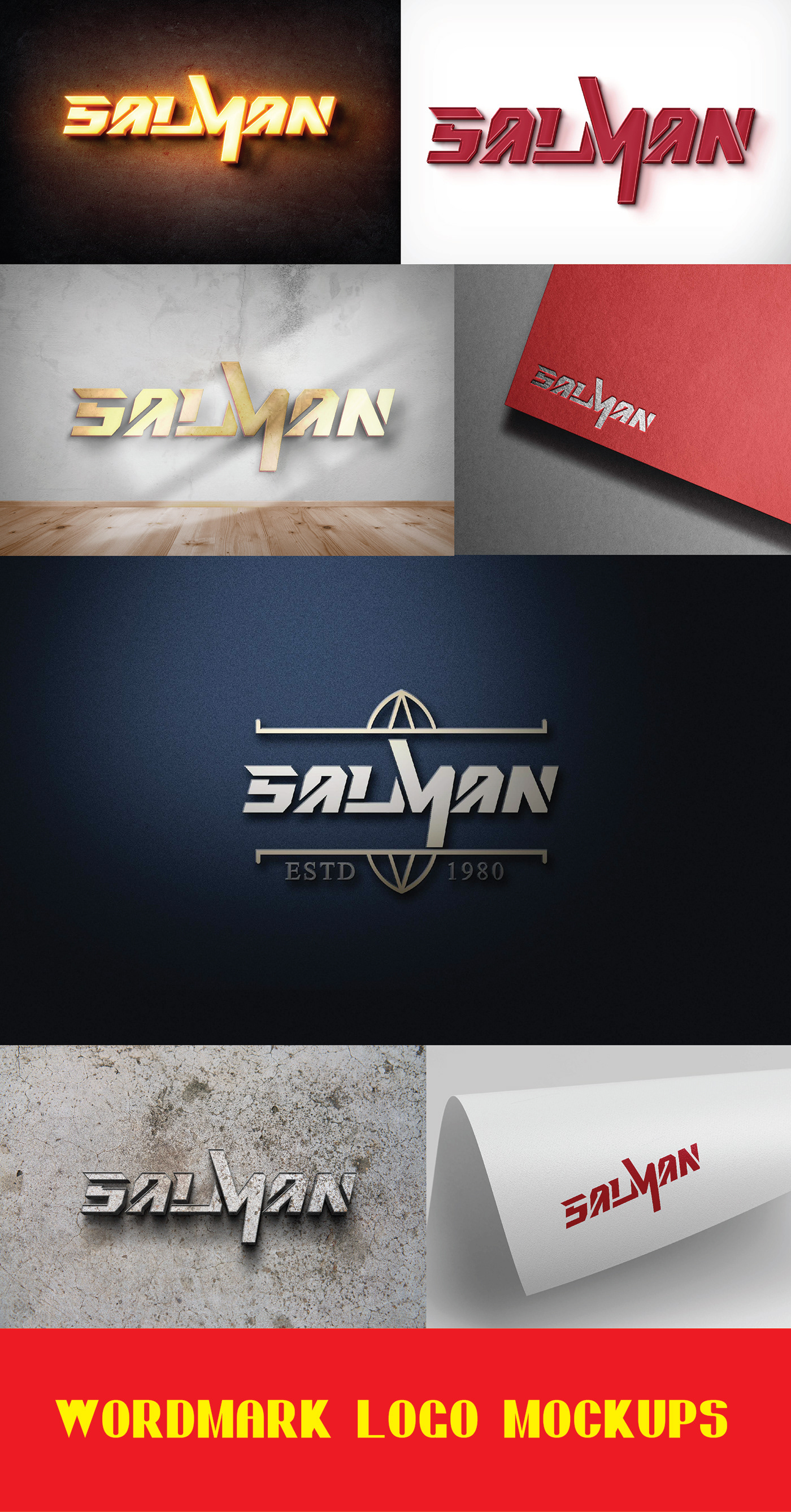 Logo Design Logotype salmanlaqani wordmarklogo design logo brand identity branding  Wordmark Logo workmark logo design