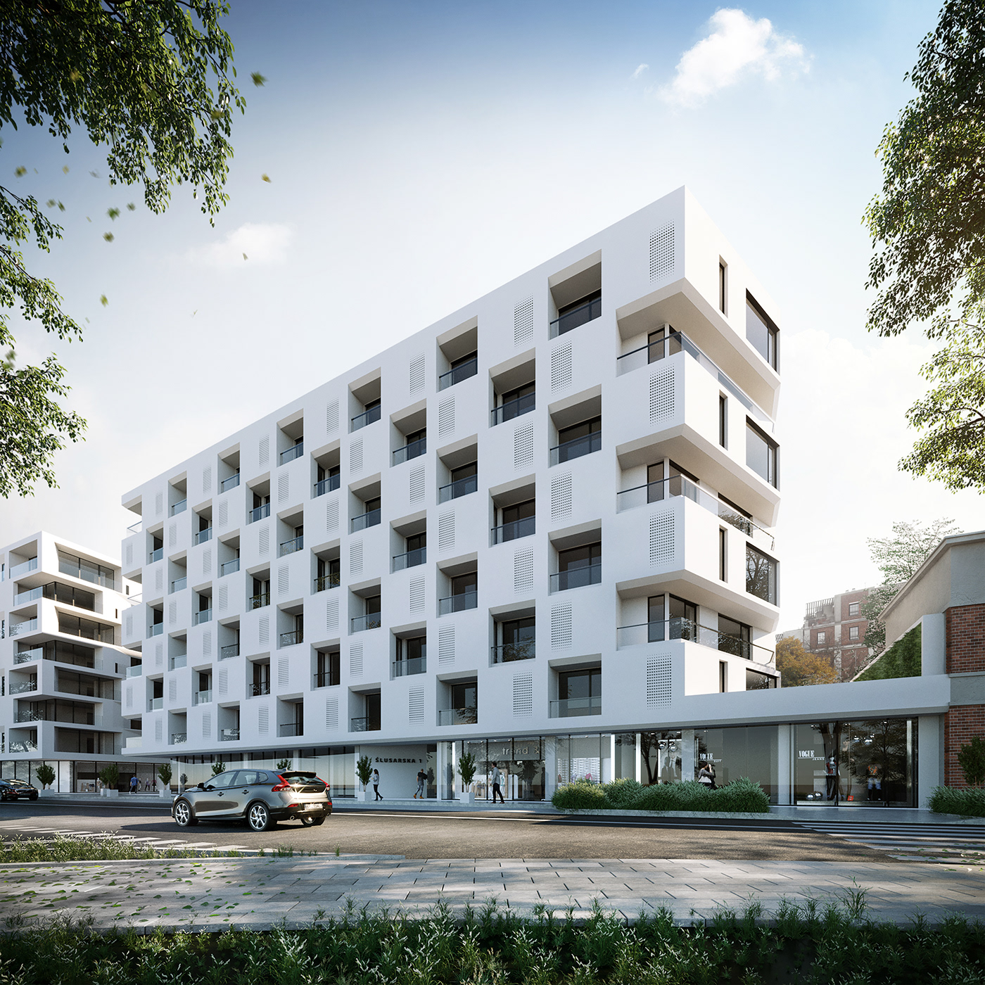 3ds max concept apartaments jurkowski Wojciech Jurkowski corona renderer Concept Architecture