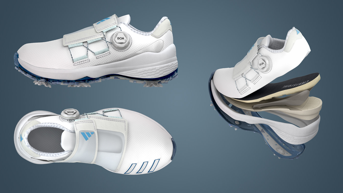 3D 3ds max adidas animation  CGI Film   Render shoes sneakers vray