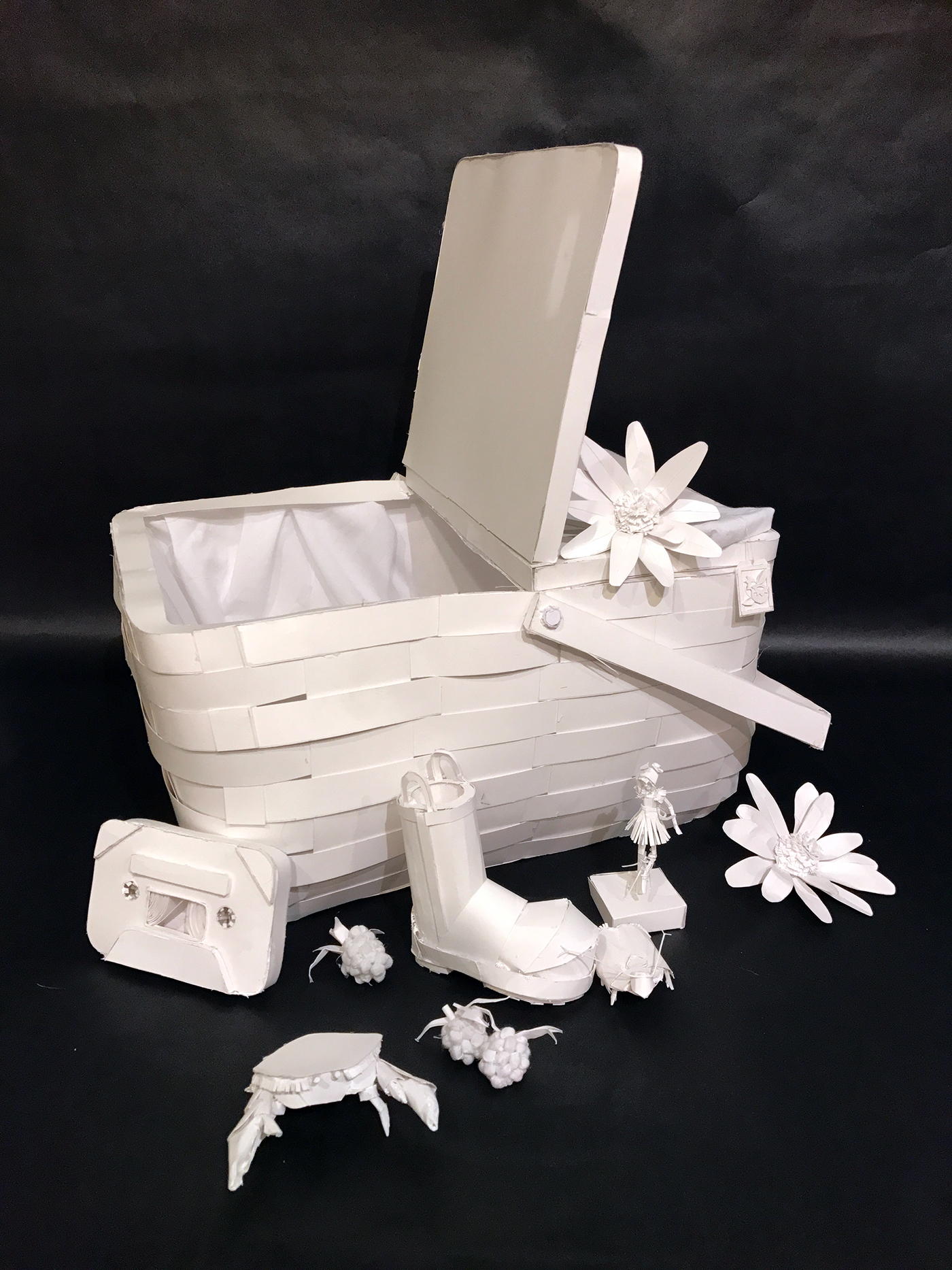 sculpture paper paper art cloth Kit Project