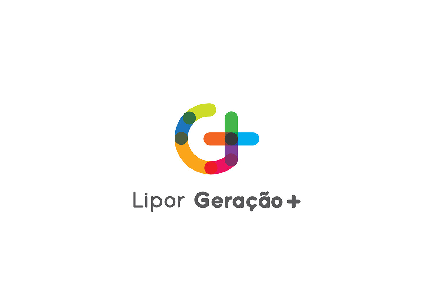 Lipor  g+ Geração+ Educação Ambiental environmental education environment sociedade society logo cor colour identidade identity
