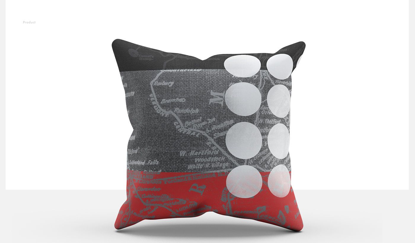 pillow replica softgoods decor home Interior maps