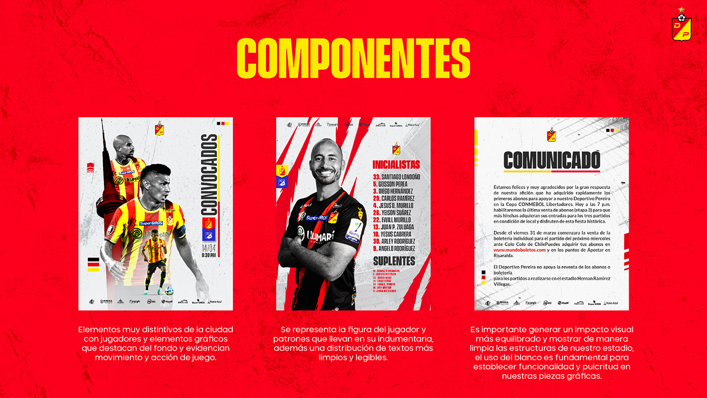 Futbol Fútbol colombiano soccer Soccer Design diseñador grafico Pereira Deportivo Pereira Social media post marketing   social media futbol