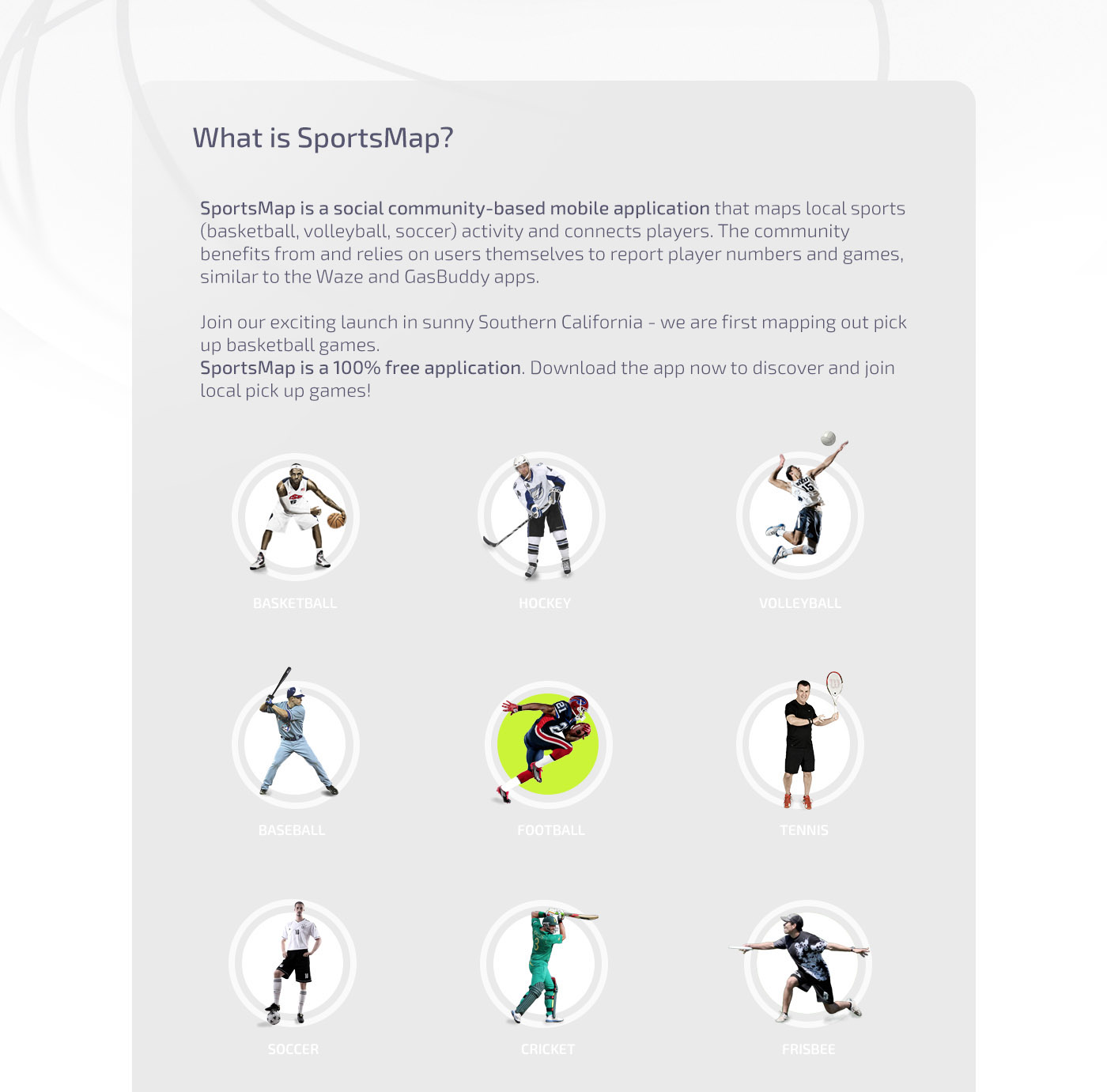 ios app UI ux sport sports fitness clean modern lemun digital Interface basketball baseball Cricket soccer