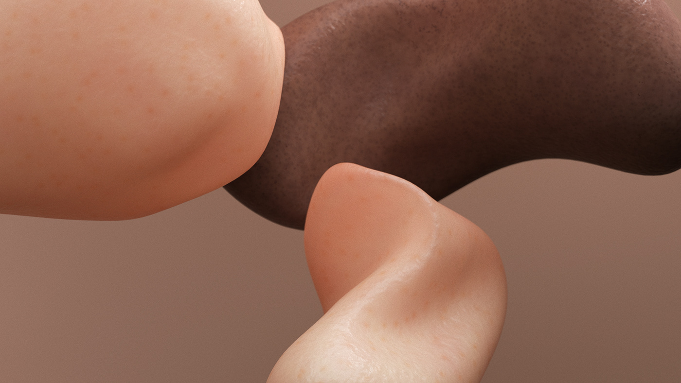 3D CGI motion animation  Render skin texture motiongraphics ikea