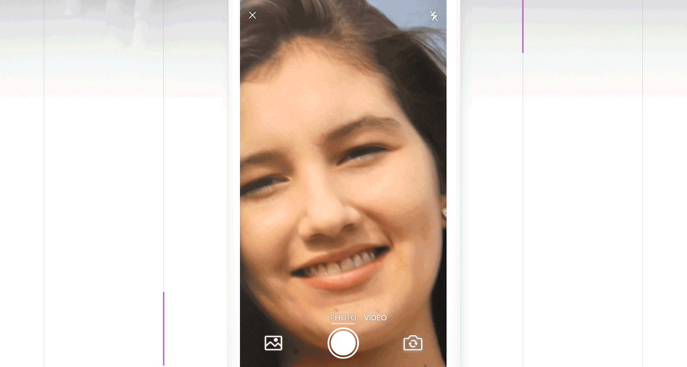 app ios android animation  message video mobile presentation photos gallery