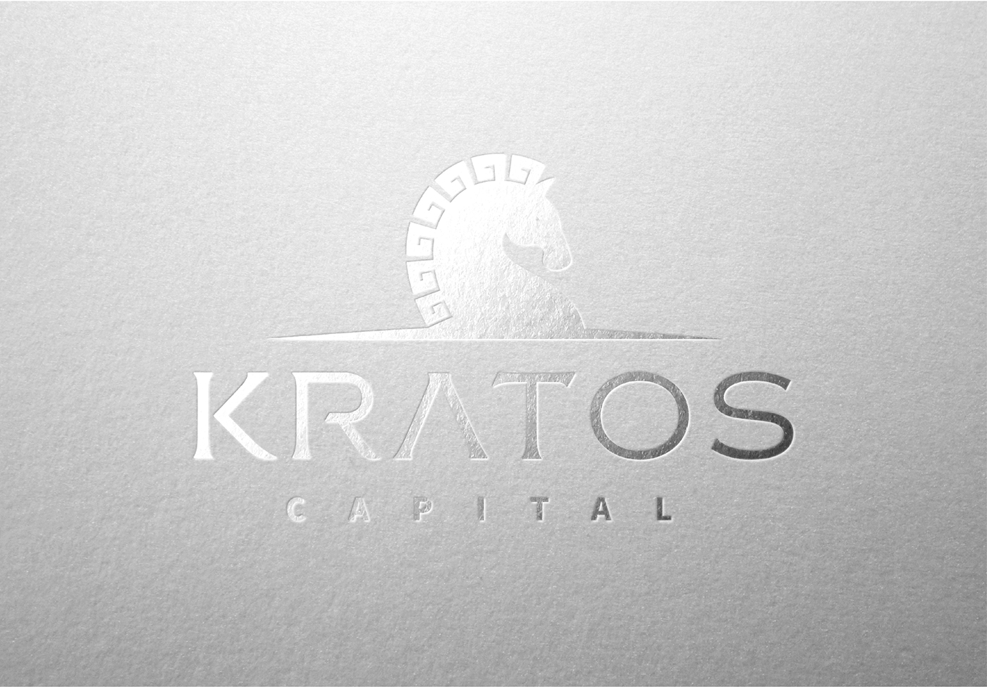 kratos llp kenya branding  identity horse greek