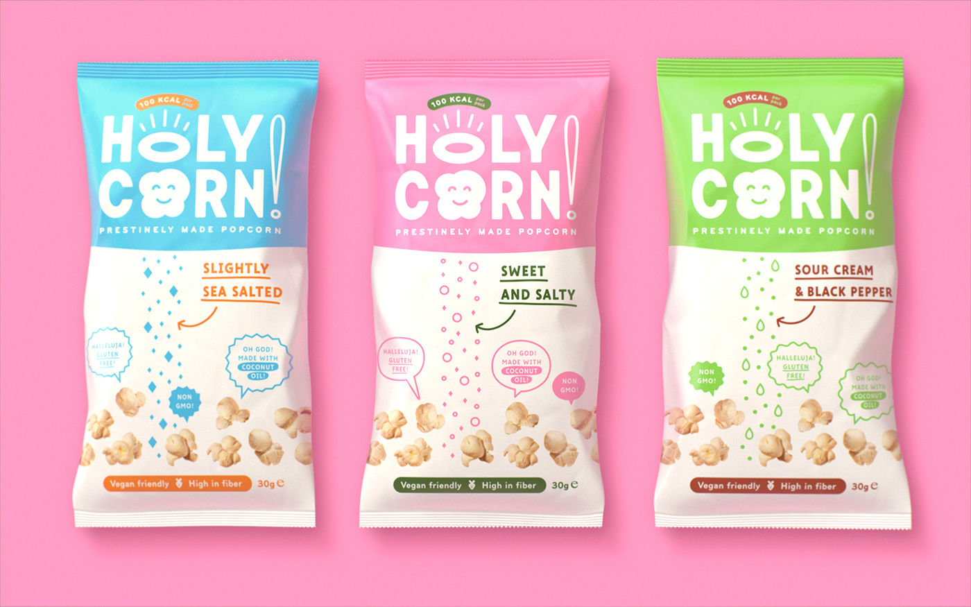 popcorn Packaging branding  graphic design  Character Logotype