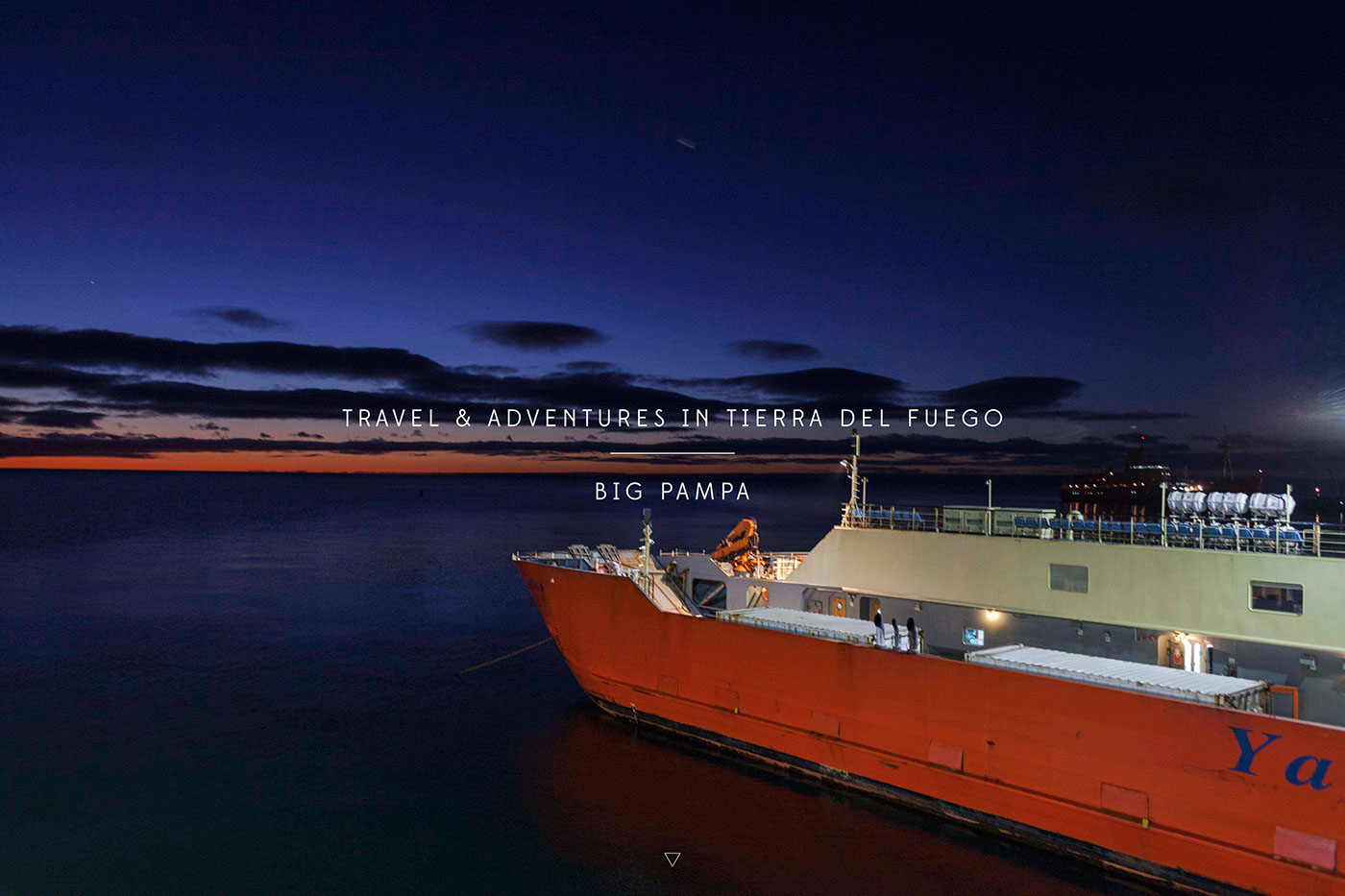 logo brand Travel austral marca patagonia pampa big chile Turismo turism agency