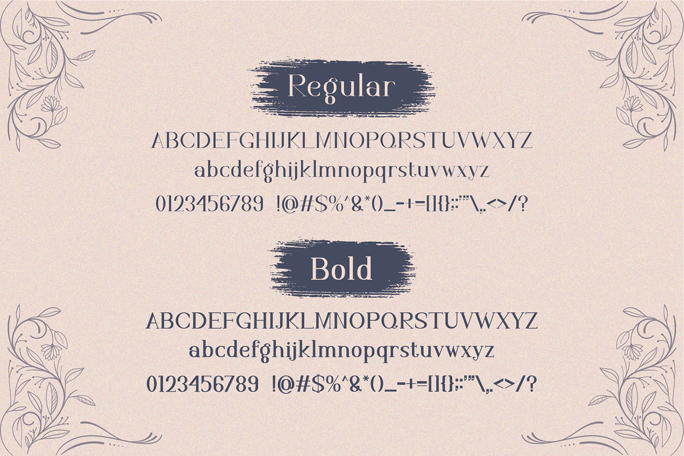 Classic Display elegant font modern professional Script serif Typeface vintage