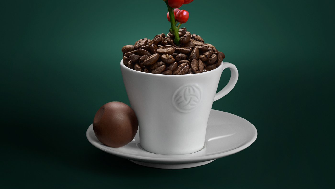 alld Coffee animation  alld studio motion Kahve Dünyası CGI coffee bean