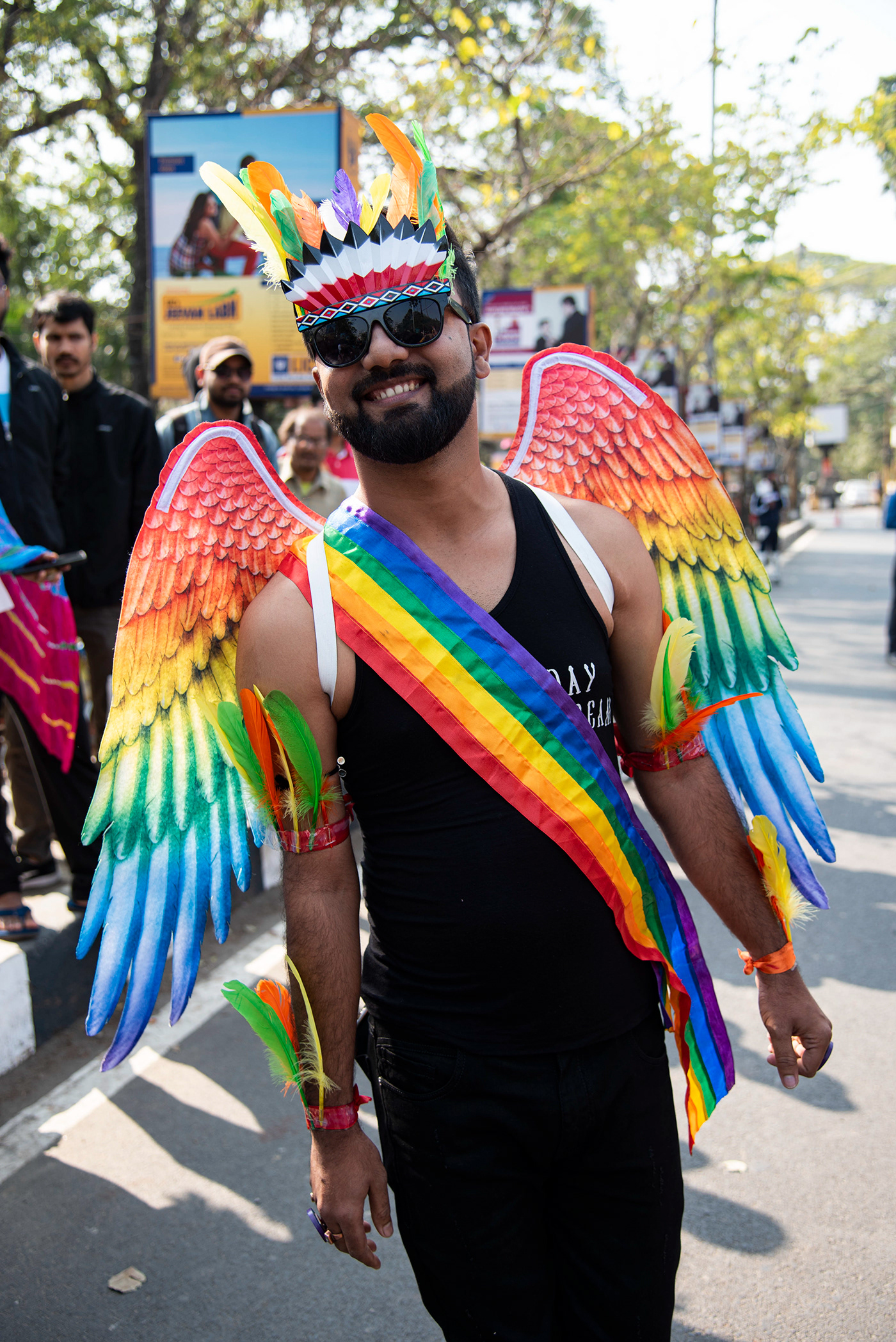 LGBTQI LGBT gay lesbian Pride Parade queer pride assam India people transgender