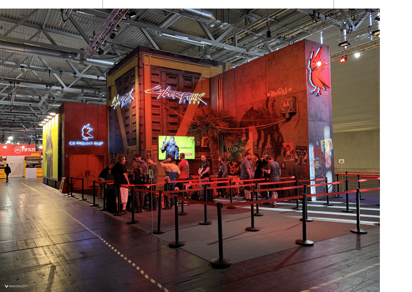 booth Event exhibition stand expo game GAMESCOM Gaming