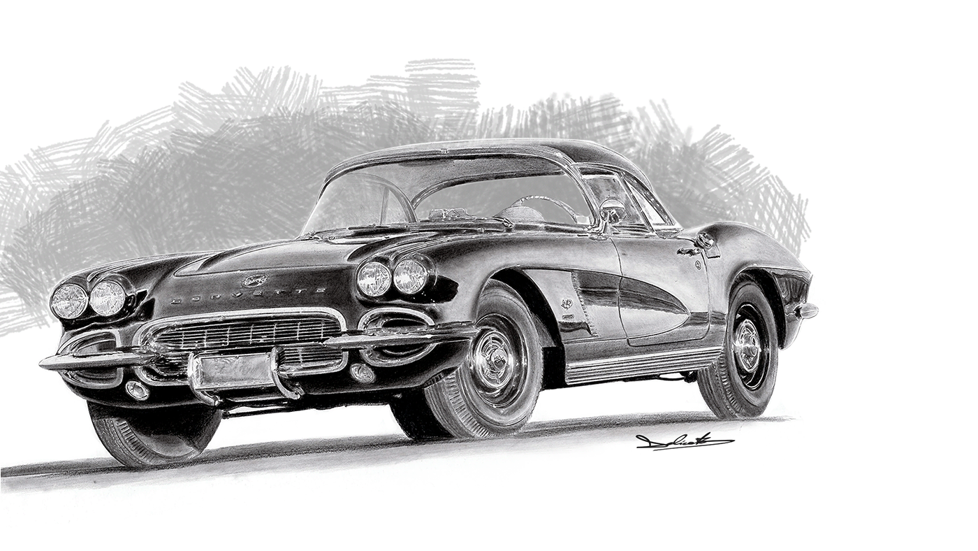 Car Illustrations handrawn illustrations artwork Cars automotive   Drawing 