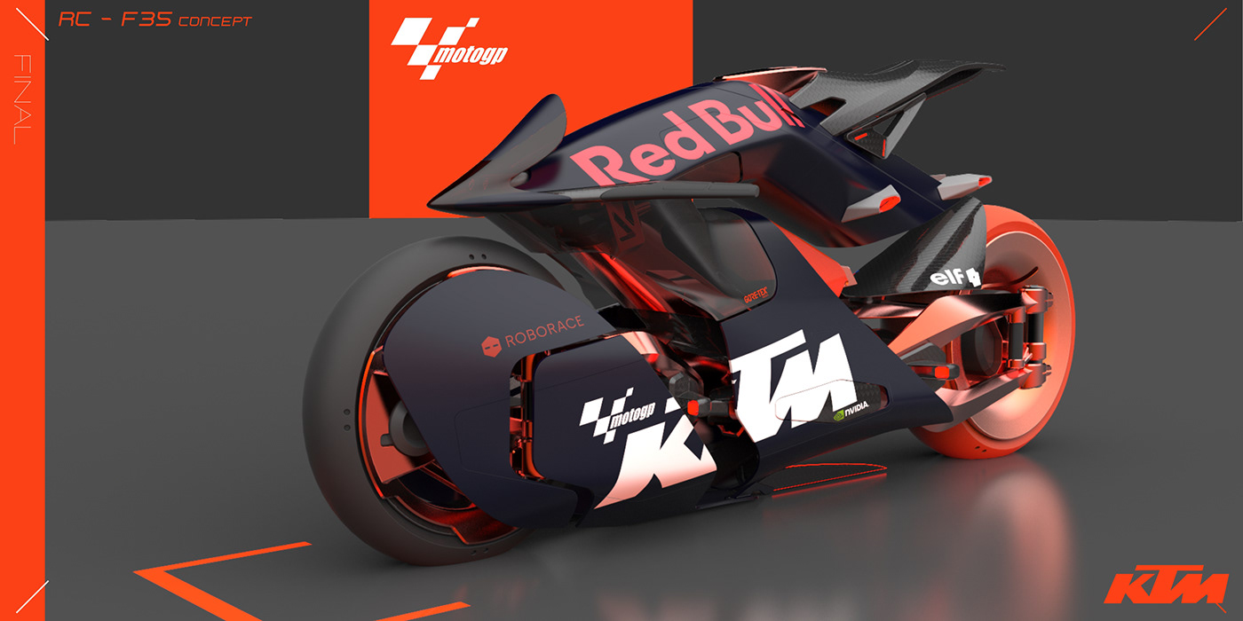 bike design car design design KTM Mobility Design modeling motogp motorcycle motorcycle design rendering