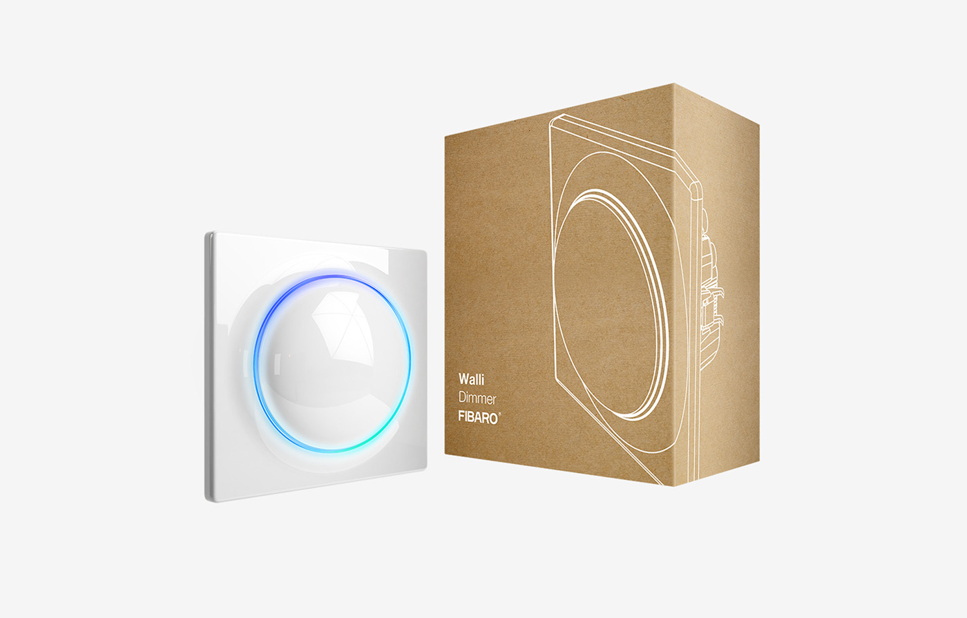 design fibaro google industrial product RGB smarthome socket switch z-wave