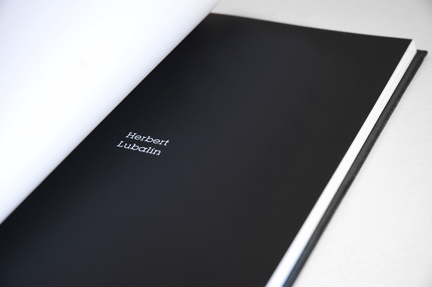 editorial design lubalin graphic book Herb black White creative impagination