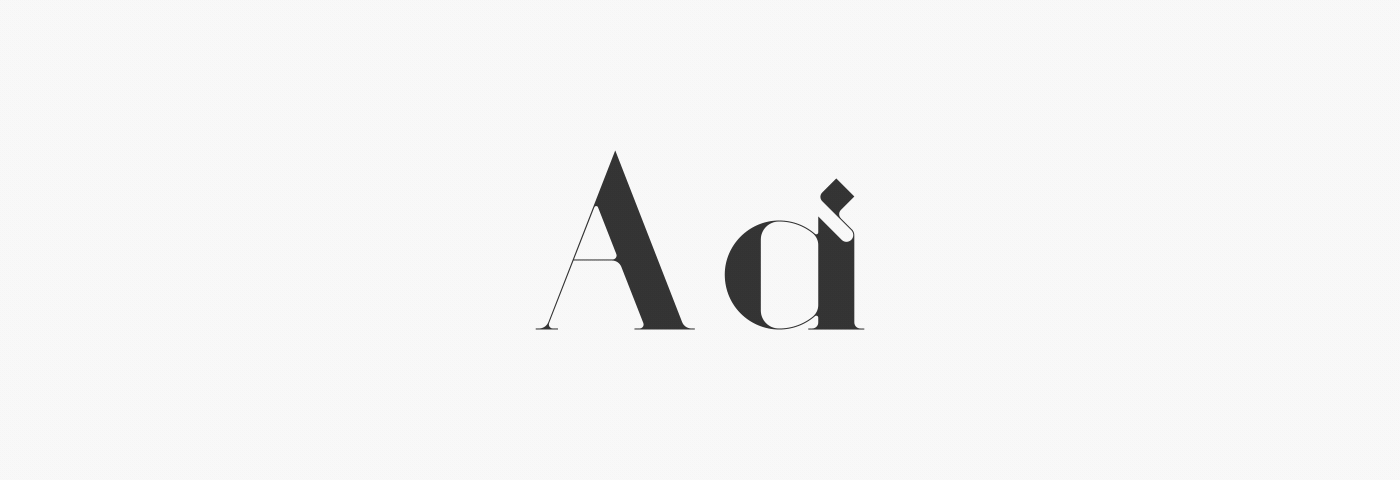 font Free font Typeface studio magazine logo modern serif elegant business card