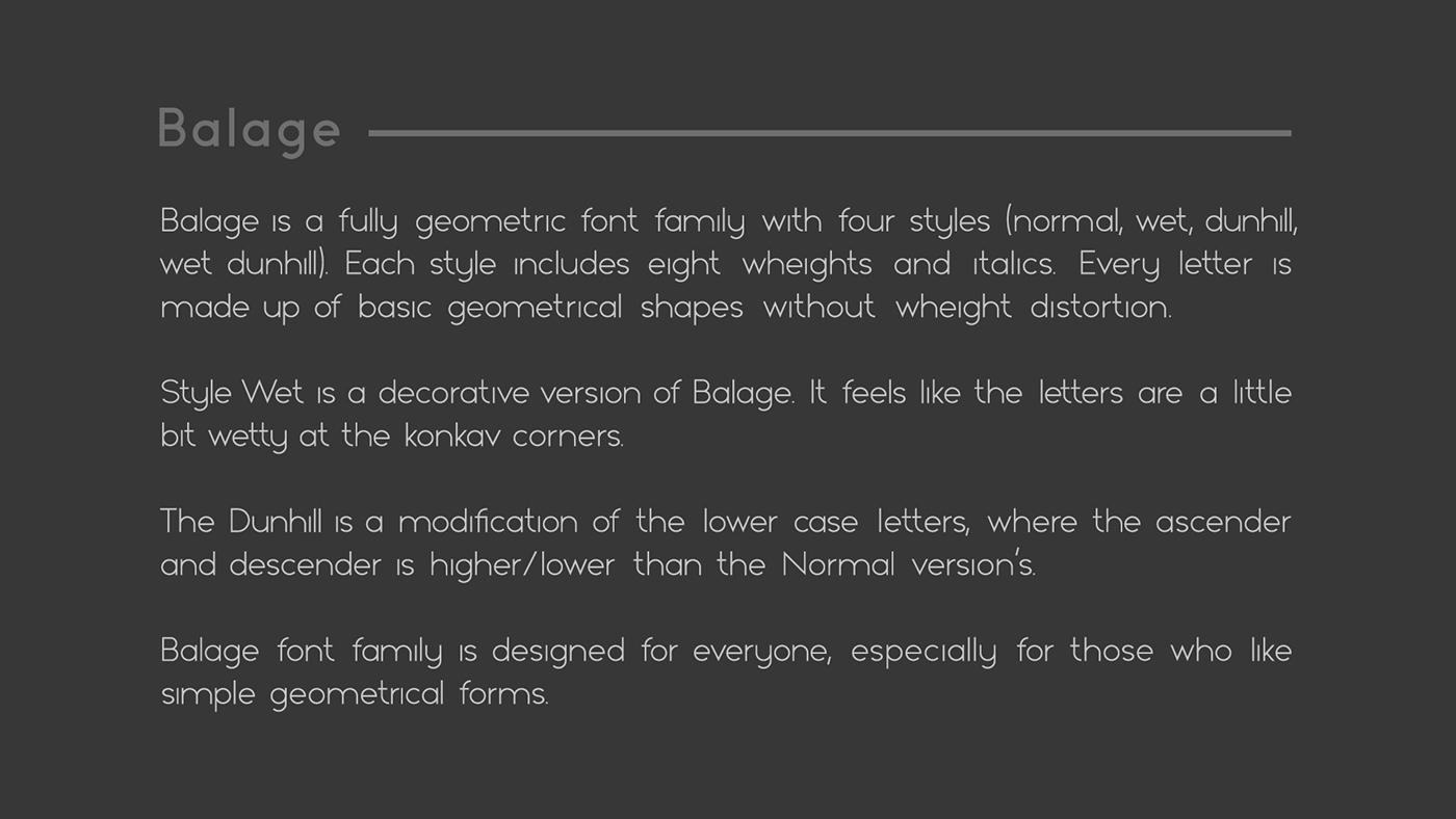 typography   font font family font face type Typeface typo geometric simple design