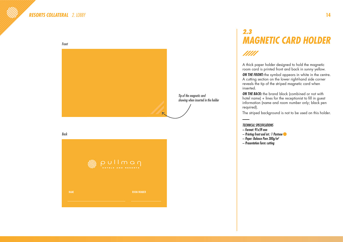 brand identity logo mmarque graphisme art Pullman Guide guidelines