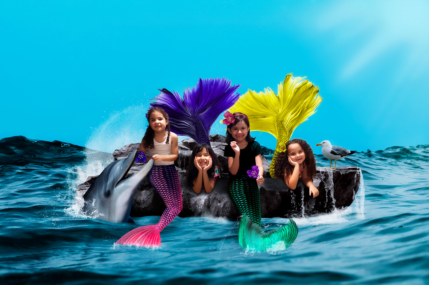 The little mermaids