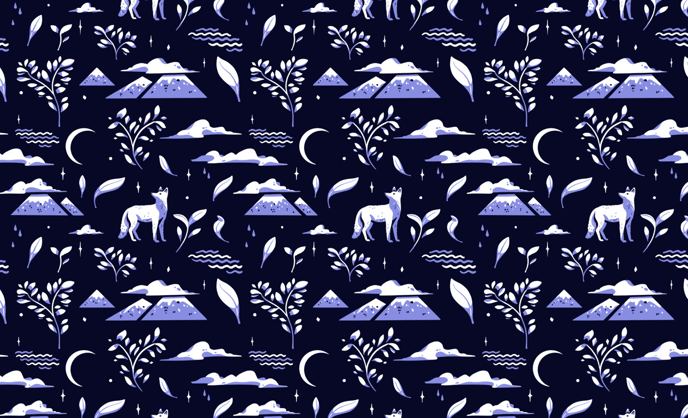 animals calm deer dinosaurs floral illustration ILLUSTRATION  pattern pattern design  snake Surface Pattern